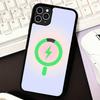 INS Colored Halo Minimalist Style Phone Case Magesafe Magnetic Wireless Charge Case For IPhone 16 11 12 13 14 15 Pro
