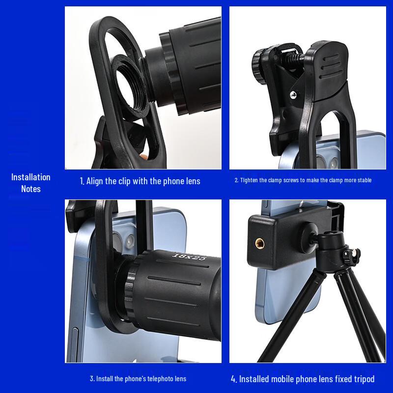 OIMG 18x HD Telephoto Phone Lens Kit
