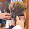Professional Rotating Finger Ring Hair Comb Portable Rotating Bearing Grooming Comb  Barber