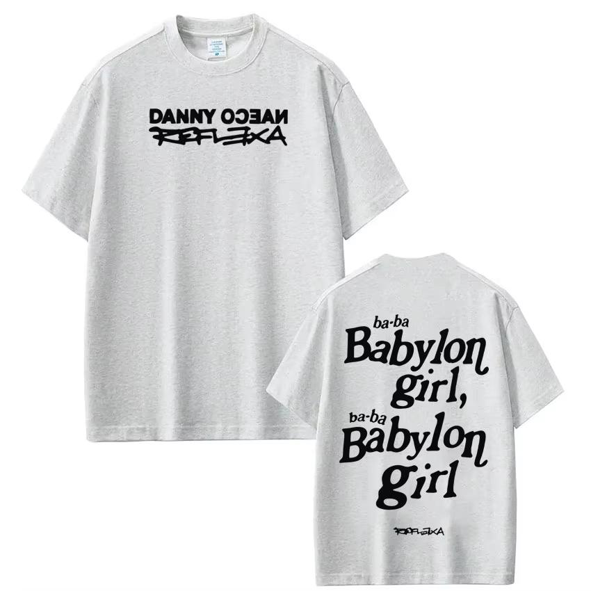 Rapper Danny Ocean 2026 Fashion Graphics Tshirt Unisex Women Casual Tshirt pure Cotton Aesthetics Vintage Shortsleeved Tshirts