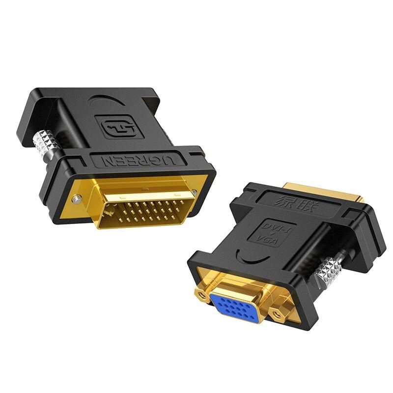 Greenlink DVI-I/DVI24+5 Male To VGA Female Video Converter Adapter