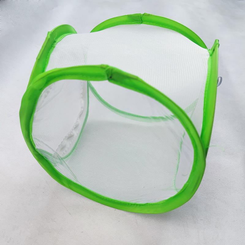 

Компактная складная клетка для бабочек и рептилий с москитной сеткой - ПВХ бокс для разведения питомцев и растений для мелких животных 20x20 cm