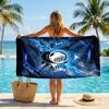 Asciugamano da Spiaggia Asciugatura Rapida in Microfibra Assorbente Portatile da Viaggio per Nuoto Atalanta FC