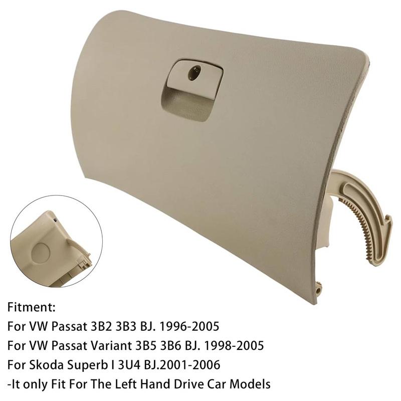Glove Box Door Lid Assembly Door Lid Cover 3B1857122 For Vw Passat B5 B5.5 1998-2005 Glove Box Drawer Cover Lid