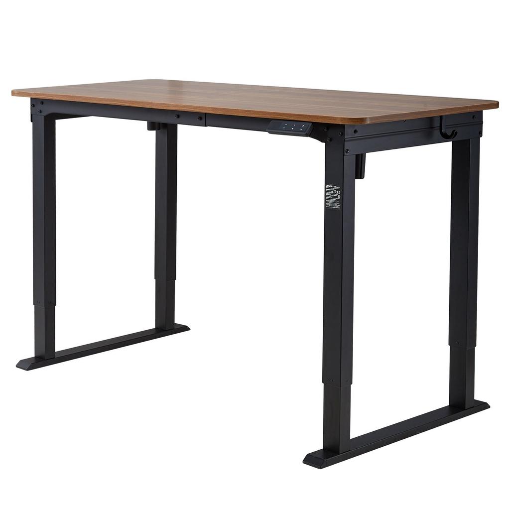 4-Bein Stehschreibtischgestell, Elektrisch, Doppelmotor, Höhenverstellbar 70-117 cm, 4 Speicher-Höheneinstellungen, Längenverstellbare Stehschreibtischbeine, Sit-to-Stand-Schreibtisch
