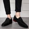 NEW Men Suede Loafers Comfortable Flat Casual Shoes Men Breathable Slip-On Soft Leather Driving Shoes Moccasins