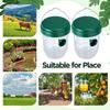 1pc Outdoor Hanging Bee Catcher For Fruit Tree Insect Repellent Protection Reusable Wasp Insect Traps Gardening Accessories