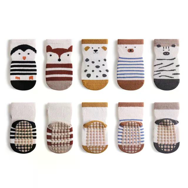 

Children s Socks Non-Slip Cotton Socks Cartoon Long Tube Thick Floor Socks Autumn And Winter 0-5 Years Old Children s Socks S for 0-1Y