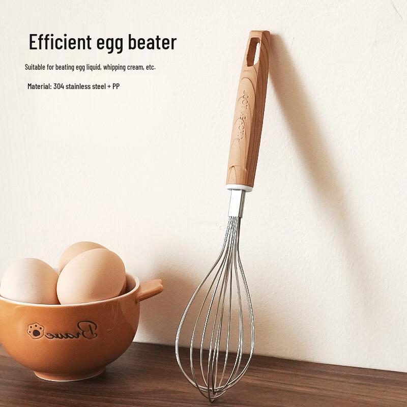 Changbaosen Manual 304 Stainless Steel Egg Beater