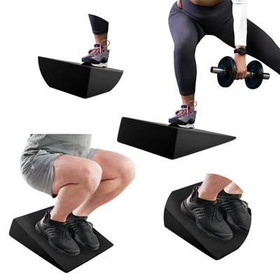 Squat Wedge Block Slant Board Multi-Functional Foot and Calf Stretching Incline Wedge Non-Slip Adjustable for Fitness Workout