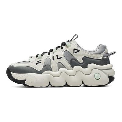 Panini Lässig Bequem Stoßdämpfend Abriebfest Low Top Retro Basketballschuhe Herren Sneaker Titangrau F12M242605FPM