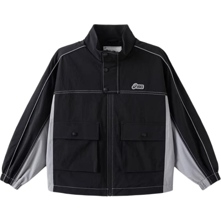 ASICS Grade School Jackets Stand Collar Thin 331261051017 130