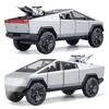 1:24 Scale Die-cast Alloy Pull-back Cybertruck Model, Silver
