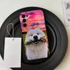 F-Funny Dog Phone Case For Samsung S25,S24,S21,S22,S23,S30,Ultra,S20,Plus,Fe,Lite,Note,10,Black Cover