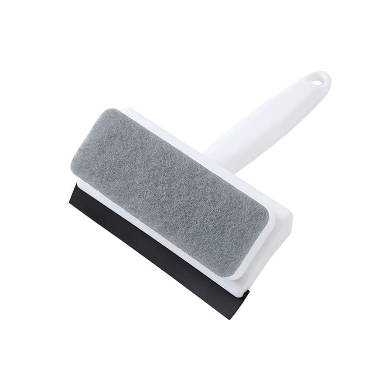 Glass Wiper Mirror Sponge Scrub Bathroom Cleaning Brush Bathroom Desktop Wiper Hang Water Wiper Window Wiper