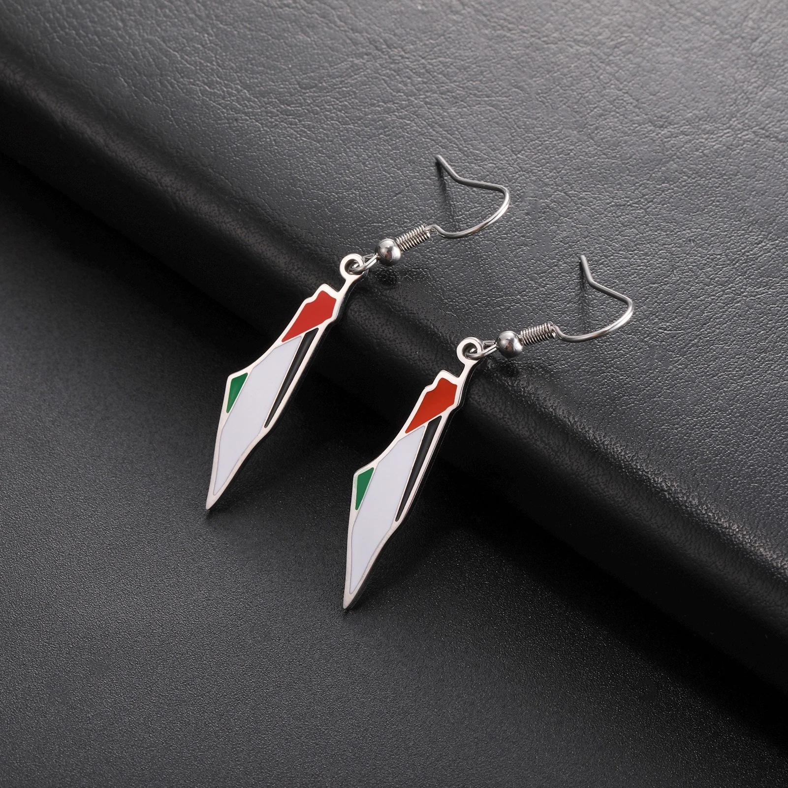 

1Pair of Creative New Pendant Earrings Fringed Simple Fashion Temperament Ear Jewelry