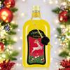 CHRISTMAS CLASSIC 500ml PREMIUM DECORATED Glass Bottle for Liqueurs