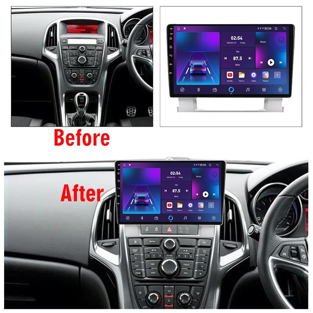 Android Carplay Autoradio für Buick Excelle Opel Astra J 2009-2017 Multimedia-Player Head Unit Stereo GPS Navigation BT WIFI 4 + 64GB