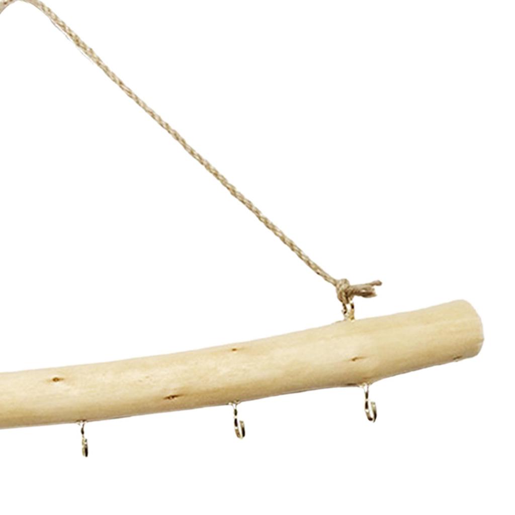 39cm Driftwood Branch Hooks, Branch Hangers, Decorative Floating Wall Shelves,