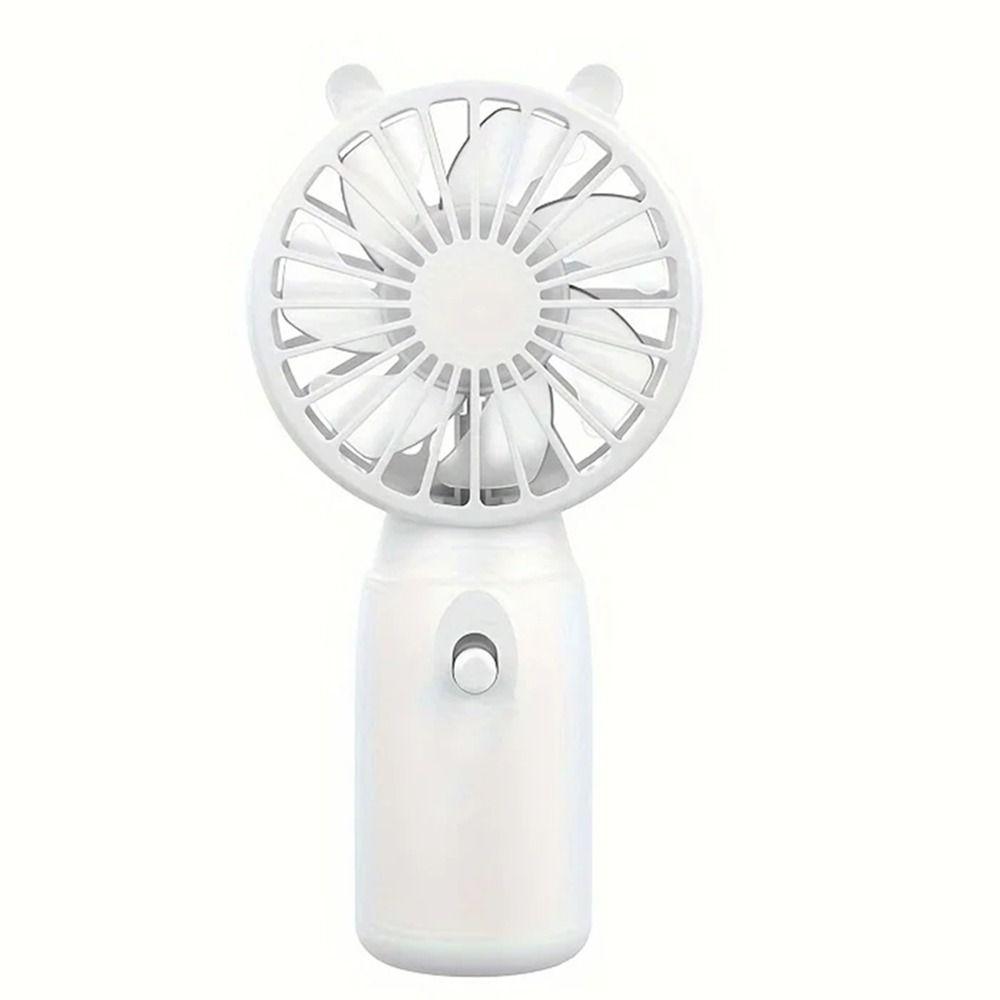 Cooling Handheld Fan White Pink Blue Green Noise Free Fan New Cooling Device  Outdoor Activities