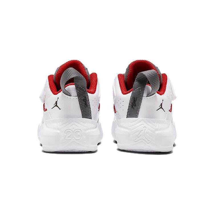 Air Jordan Stay Loyal TD White Light Graphite Baby Sneakers University-Red Black DC7231-105