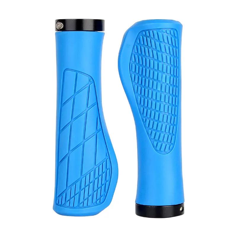 1pair Bicycle Handlebar Grip Rubber Bike HandleBar Cover Anti-Slip Shock Absorbing Lockable MTB Cuffs Cycling Accessories