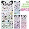 3D Panda Stickers, DIY Materials for Children's Handcraft, Post-it Notes, Stationery, Decorative Stickers, Children's Gifts