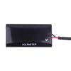 Mini Led Display Digital Voltmeter Panel Volt Voltage Meter Tester Reverse Connection Protection 12V For Car Motorcycle Universa
