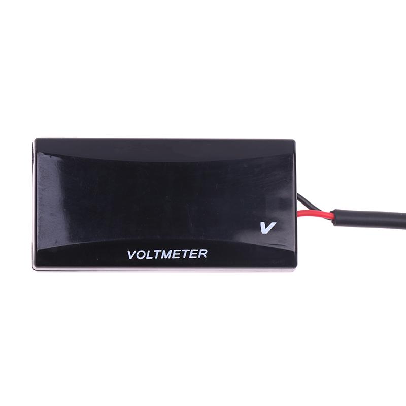 Mini LED Display Digital Voltmeter Panel Volt Voltage Meter Tester Reverse Connection Protection 12V For Car Motorcycle Universa