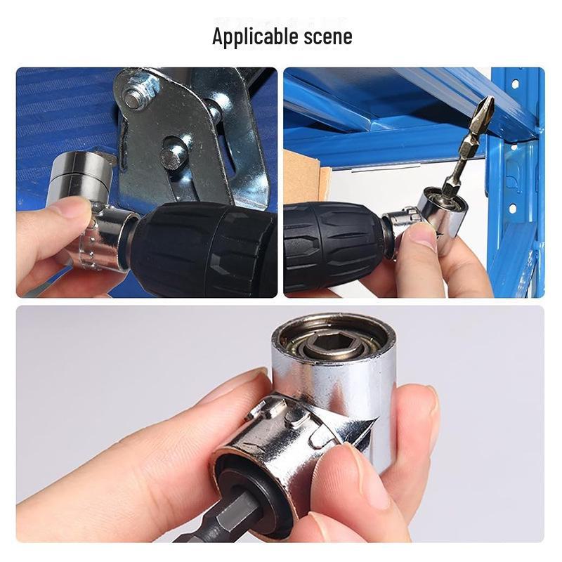 Hex Handle To Square Rod Drill & Wrench Connector Set
