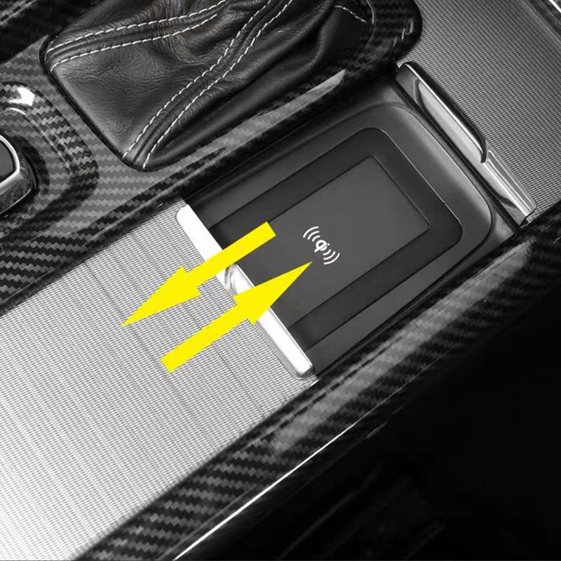 Car Accessories For Volvo Xc60 Xc90 S90 V90cc S60 V60cc Car Mobile Wireless Charger Car Fast Charging Board Car Styling