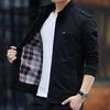 Jacke Herbst und Winter Koreanische Version Trend Slim Casual Stehkragen Herrenbekleidung