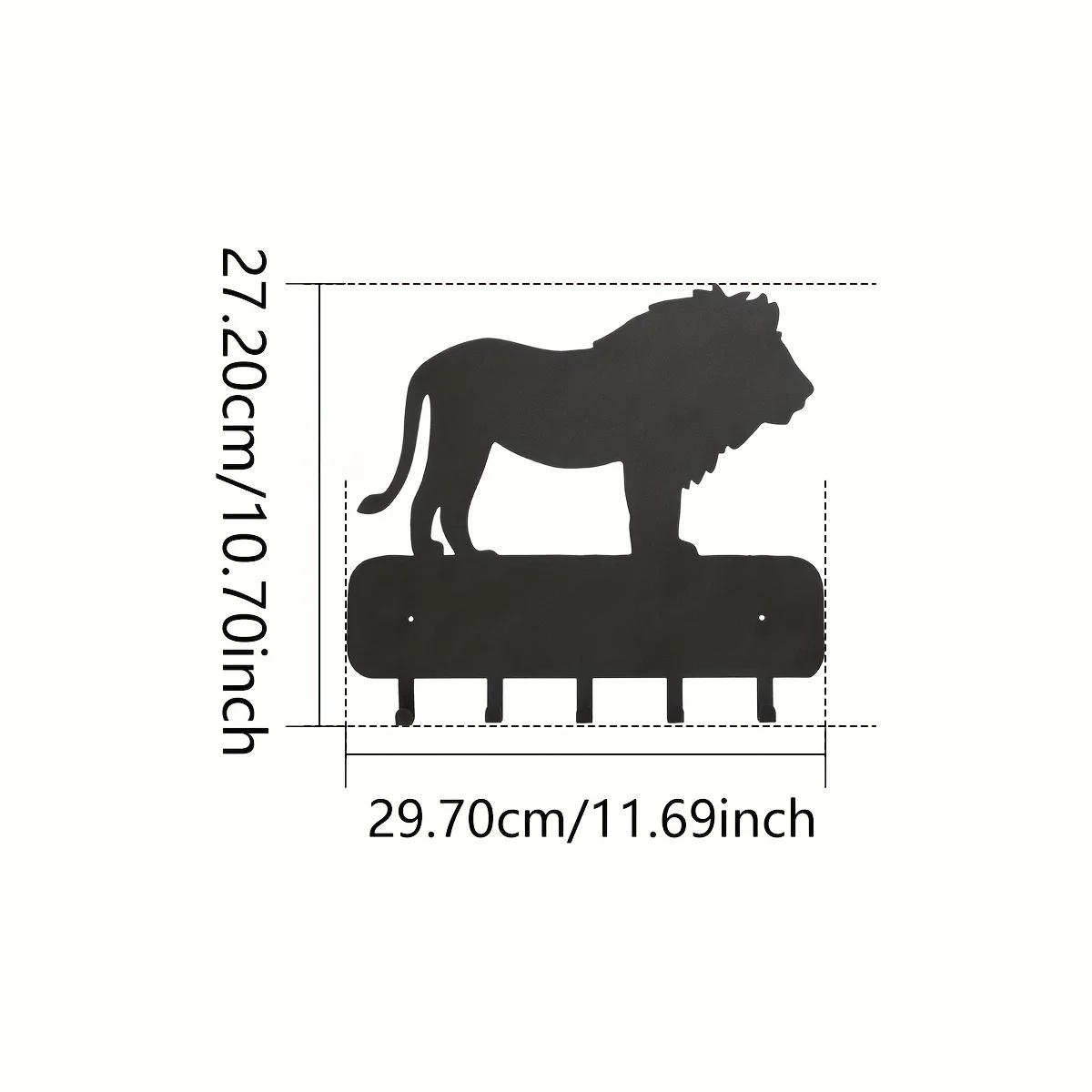 

Современные металлические настенные крючки для ключей - Настенный держатель для прихожей, входа, ванной комнаты и гардероба бронзовый