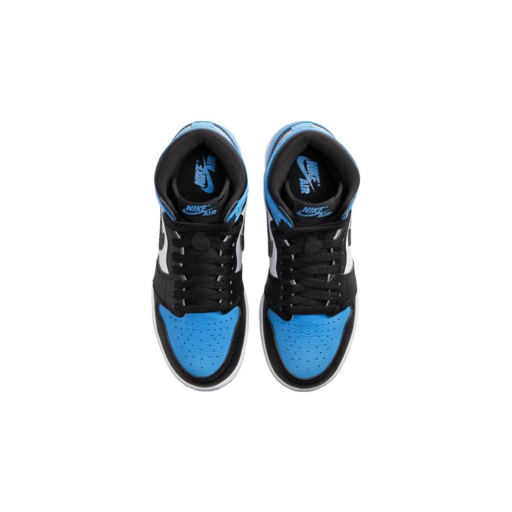 Air Jordan 1 High OG FD1437-400 GS Leather Basketball Sneakers