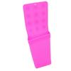 Supporto per Ferro Arricciacapelli in Silicone Resistente al Calore Supporto per Piastra per Capelli Montaggio a Parete con Ventosa per Piastra Piatta Rosato