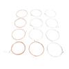 12 Pcs Acoustic Guitar Strings 12?52 Gauge Phosphor Bronze PU Coating Guitar Strings R12