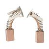 2pcs Carbon Brush Carbon & Metal Conductive Replace
