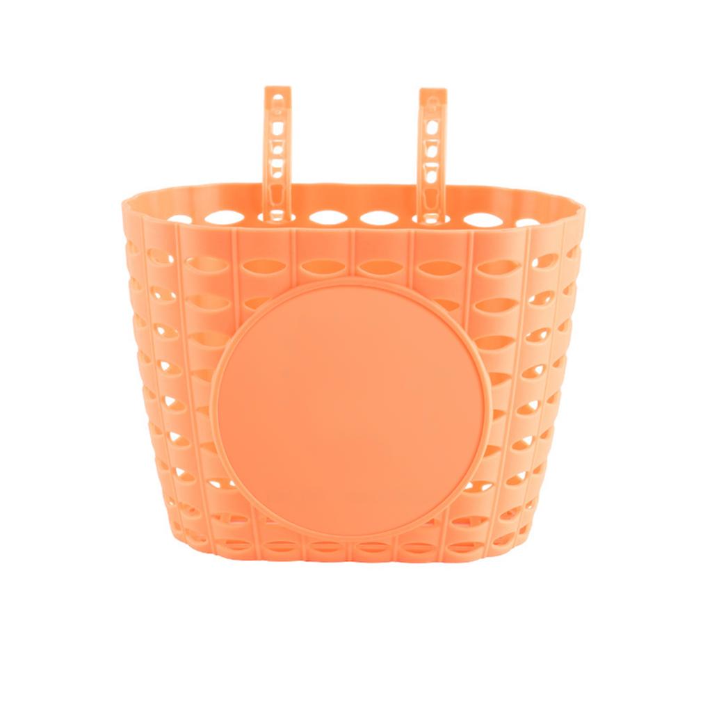 Children Bike Front Basket Bicycle Handlebar Storage Basket Front Mounted Carrier for Kids Bikes and Scooters Universal Riding Accessory