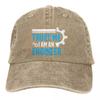Trust Me I Am Engineer Baseball Cap Blue Logo Streetwear Unisex Men Washed Trucker Hat Breathable Design Cap