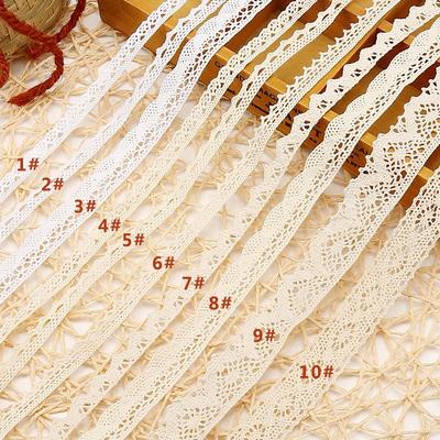 Woven Cotton Lace Fabric for DIY Tablecloths, Sofas, Bedding, and Curtains