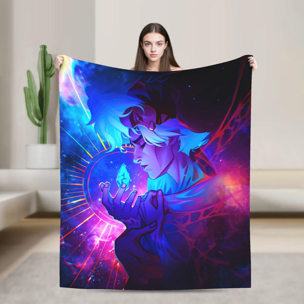 Arcane Soft Blanket Viktor Game Anime Jinx Jayce Caitlyn Jesus Sevika  Camping Plush Throw Blanket Home Decor Sofa Bed Cover