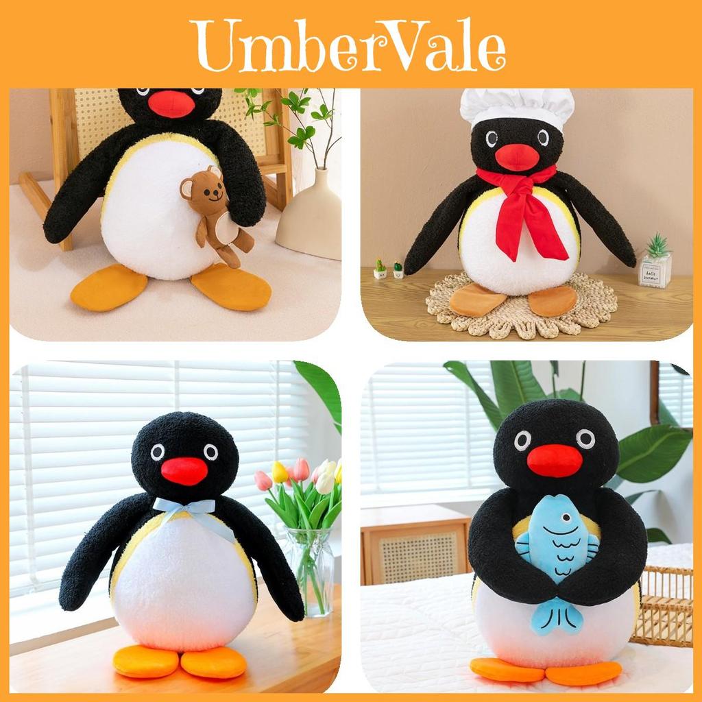 Adorable Pingu Chef Penguin Plush Toy Soft And Cute Penguin Stuffed Animal For Kids