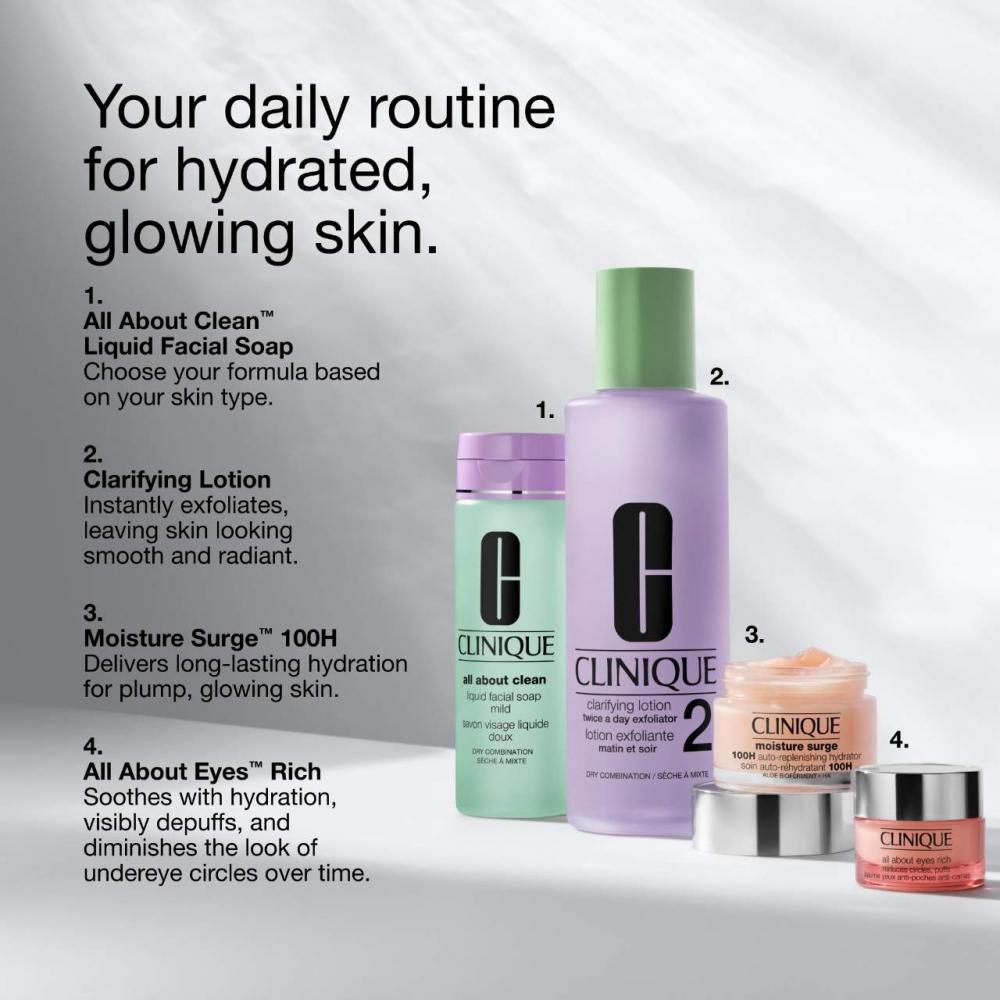 Clinique All About Eyes Rich Eye Cream With Hyaluronic Acid 1 Oz 30 Ml