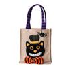Witch Skull Halloween Gift Bags Cartoon Pumpkin Cat Handbag Creative Tote Bags  Party Home