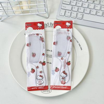 Hello Kitty Children's Mini Fine-Tooth Comb - Soft & Portable for Girls' Bangs