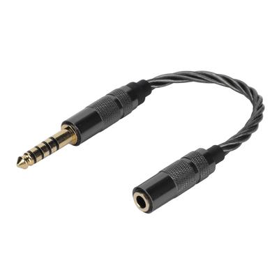 4,4mm Symmetrisch Stecker auf 3,5mm Stereo Buchse Adapterkabel für NW‑ZX507 DMP‑Z1 NW‑ZX300A NW‑WM1Z 4,4mm Kopfhörerkabel