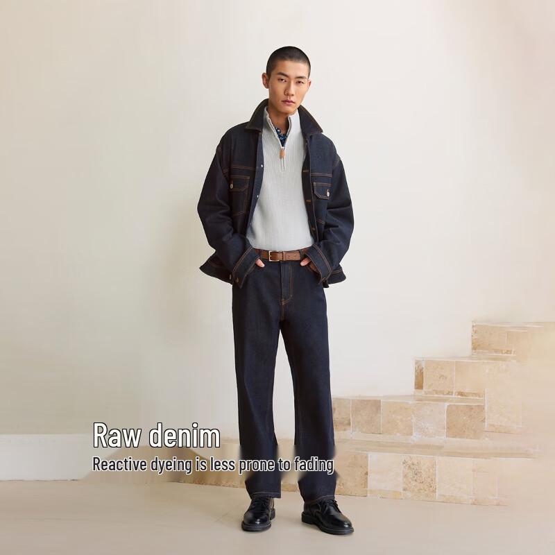 Jack&Jones Men's Multi-Pocket Loose Fit Denim Jeans