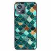 For Blackview Oscal C80 Case C 80 Marble Printing TPU Silicon Soft Phone Covers for Oscal C80 OscalC80 Back Cases Black Shells