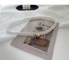 Korean Elegant Style Pearl Waist Chain For Women With Glamorous Accents Rhinestone