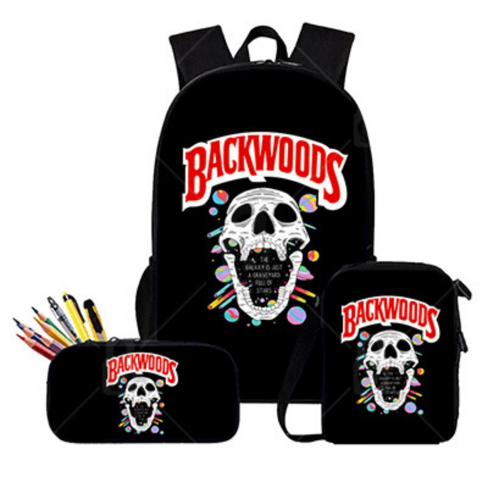 Animations-Schultasche, Grundschultasche, atmungsaktiver wasserdichter Rucksack mit großem Fassungsvermögen, Halloween